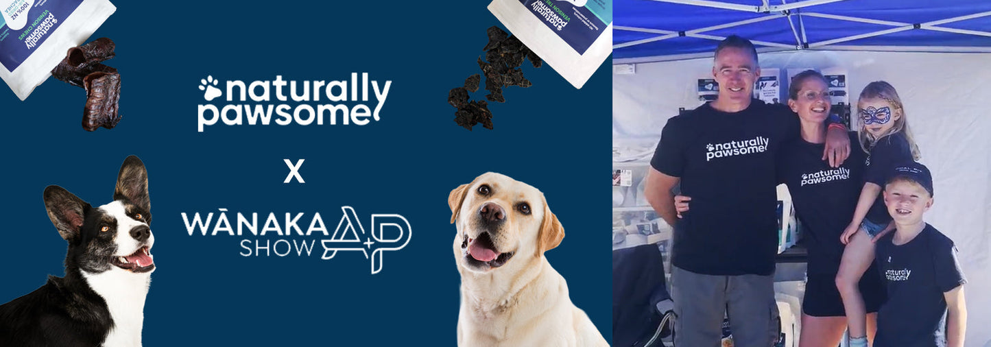 A big thank you from Naturally Pawsome at the 2026 Wanaka A&P show