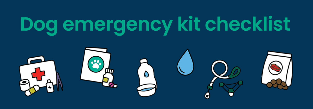 Are you prepared? Create your dog’s emergency kit today